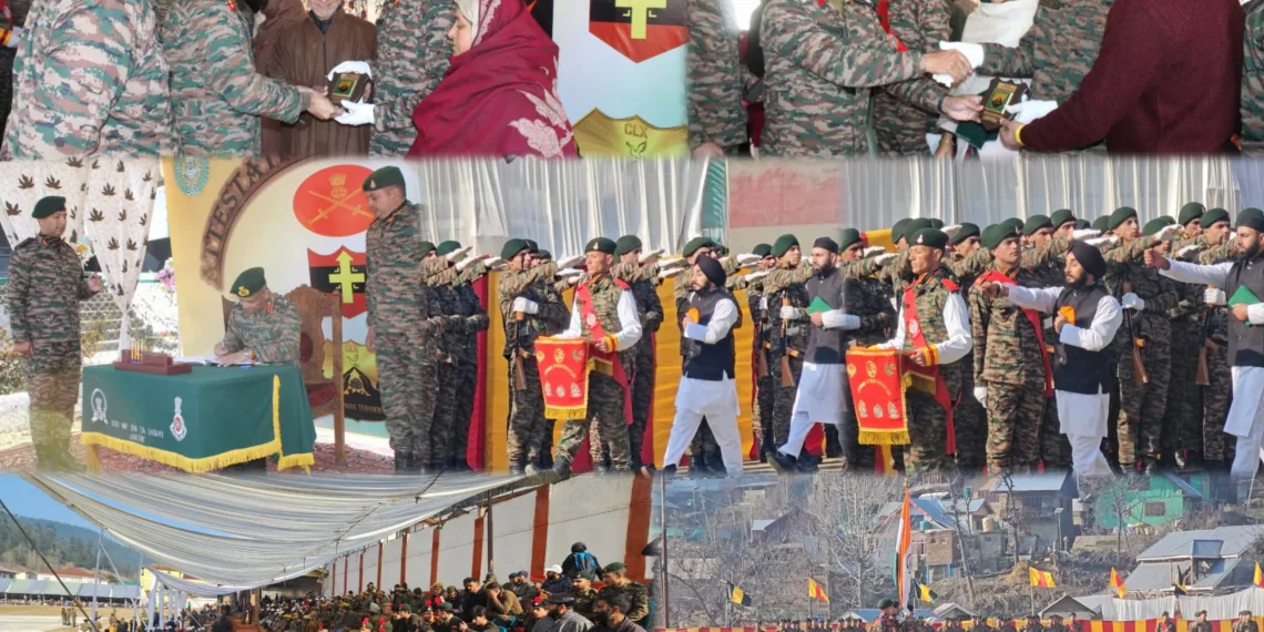Attestation Parade of Territorial Army Conducted at Kupwara