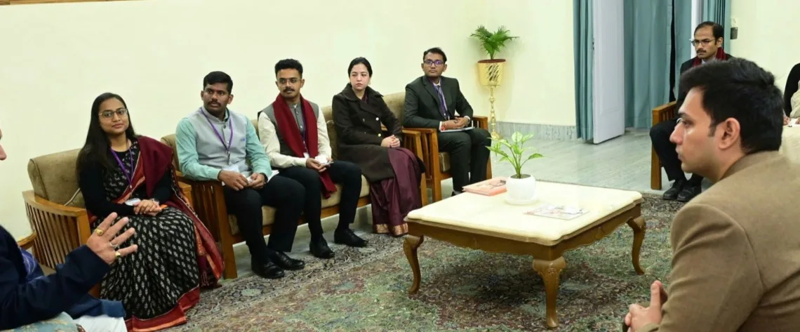 Future Administrators Must Lead Transformational Governance”: LG Manoj Sinha to IAS Trainees