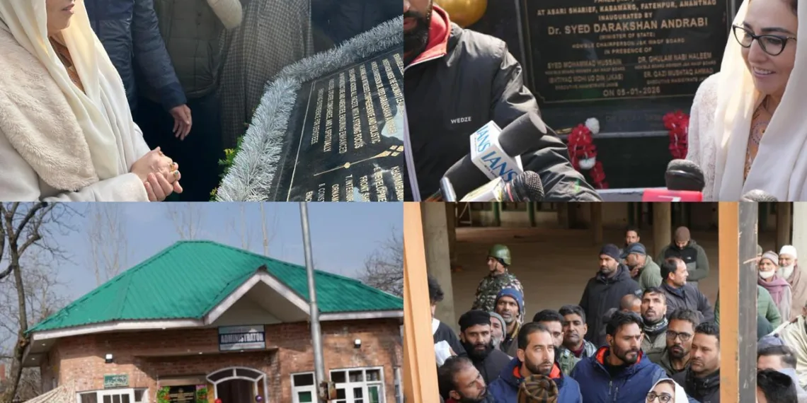 “Modern Infrastructure with Spiritual Sanctity Our Core Commitment”: Dr Darakhshan Andrabi