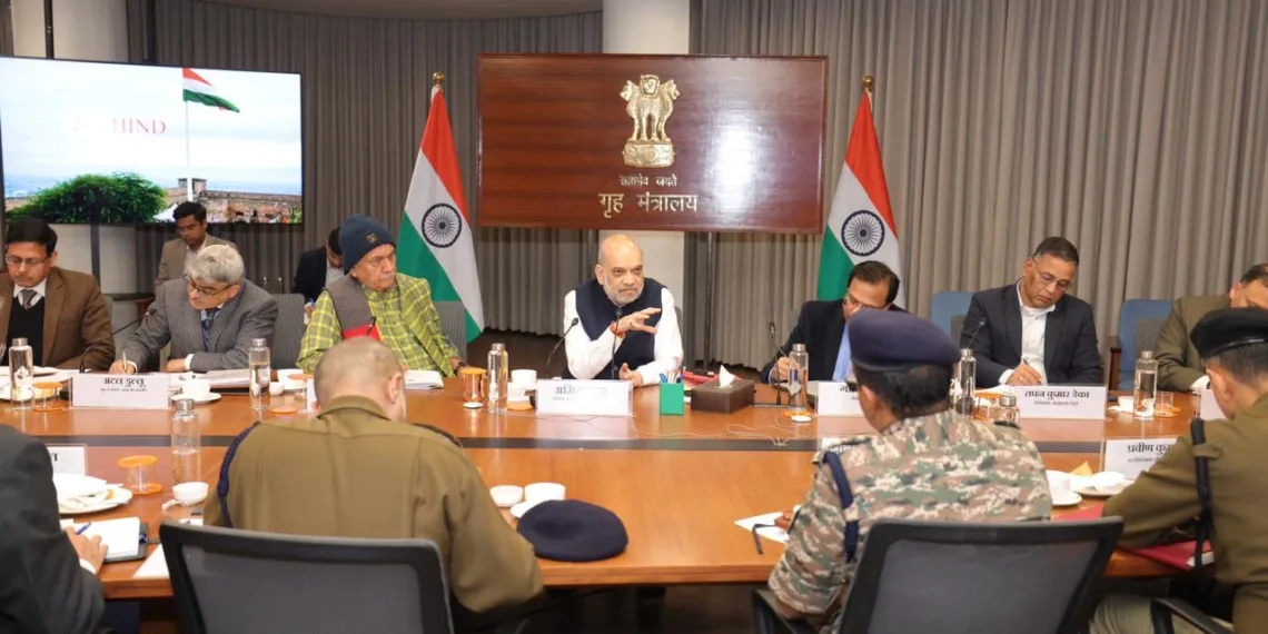 Amit Shah Chairs High-Level J&K Security Review, Calls for Mission-Mode Counter-Terror Push to Achieve ‘Terror-Free J&K