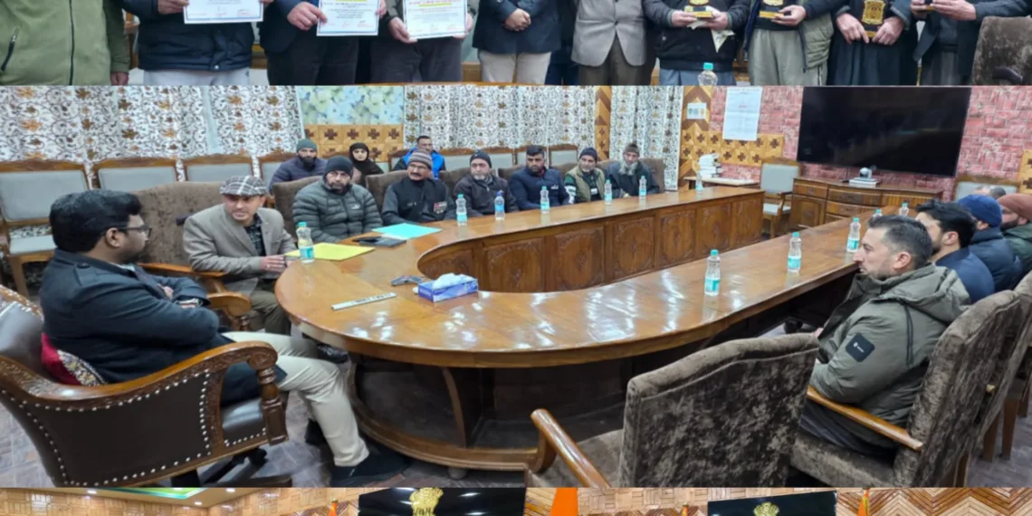 Felicitation Ceremony held in light of 10th Veterans Day at Kupwara