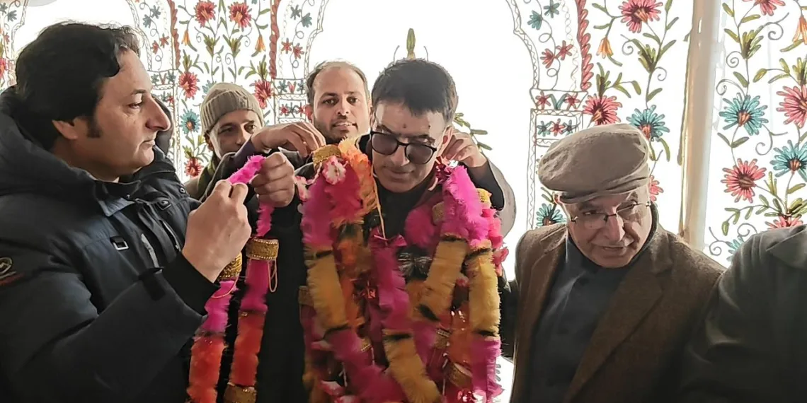 Renowned public figure and retired principal Abdul Ahad joins Apni Party in Lalpora, Kunzar