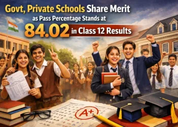 Govt, Private Schools Share Merit as Pass Percentage Stands at 84.02 in Class 12 Results