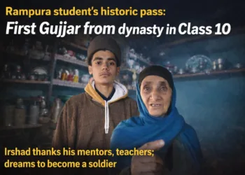 Rampora-Rajpora Student Scripts History, Becomes First Gujjar in Family to Pass Class 10