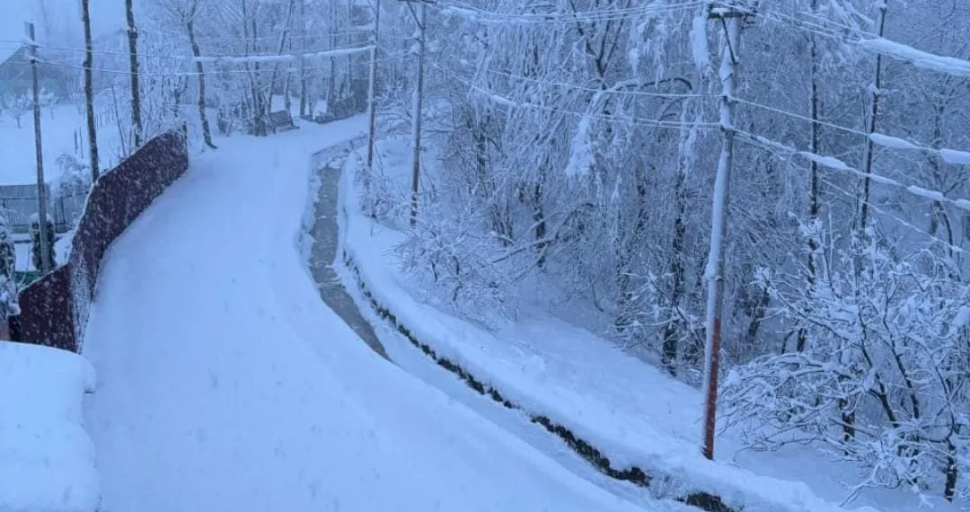 Long Dry Spell Ends as Heavy Rains, Snowfall, Gusty Winds Lash Parts of J&K