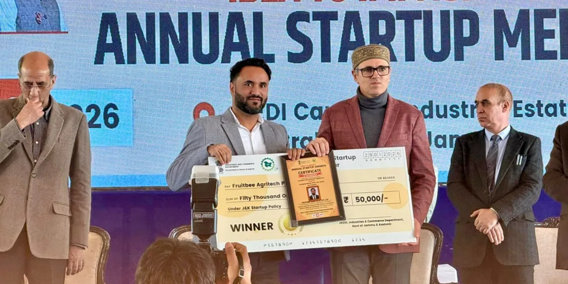 Orchardly Named Top Emerging Startup of J&K at J&K Startup Awards