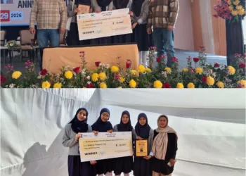 Shopian Students win Second Prize at UT-Level Startup Mela-2026