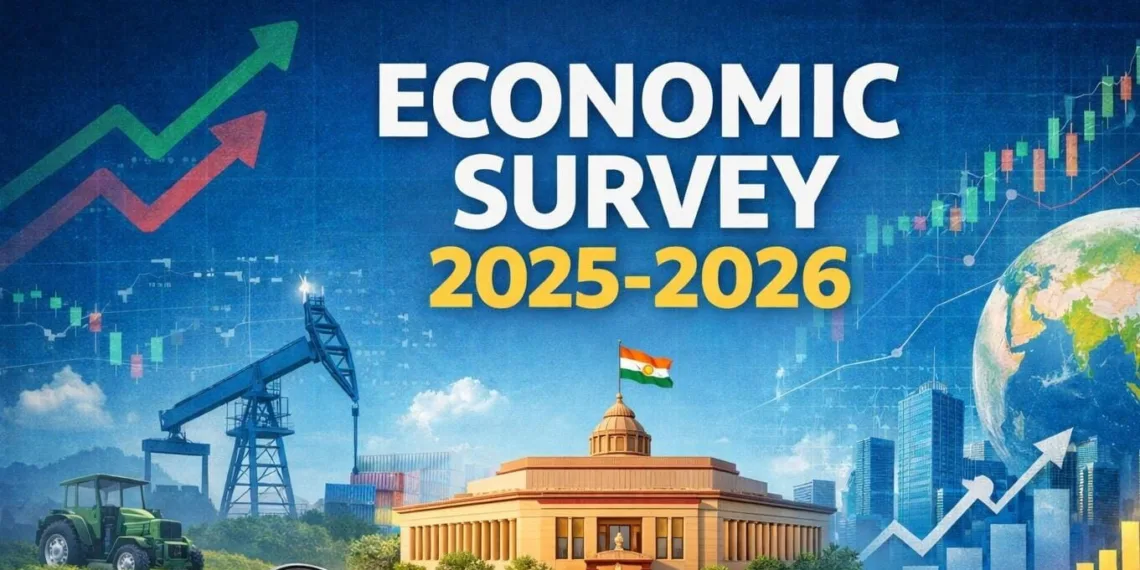 Economic Survey Sees India’s Growth at 6.8–7.2% in FY27