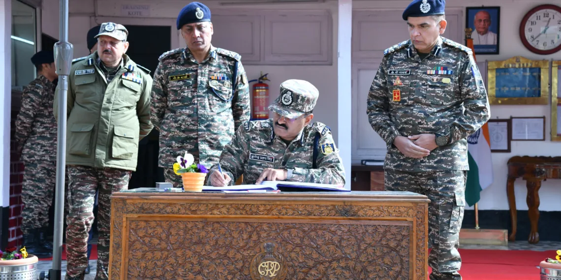 CRPF Chief Reviews Valley Security, Assesses Ground-Level Preparedness During Srinagar Visit