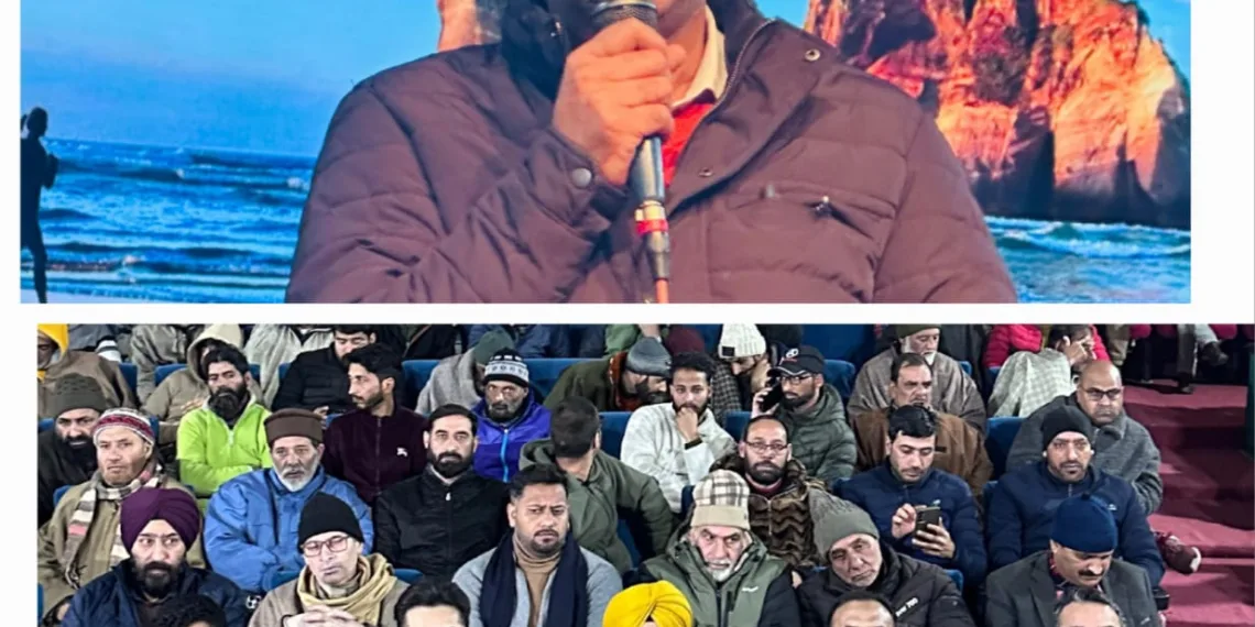 Virtual Budget Announcement Organised Across J&K, Largest Gathering Held at Tagore Hall Srinagar