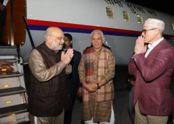 HM Amit Shah Arrives in Jammu on Two-Day J&K Visit
