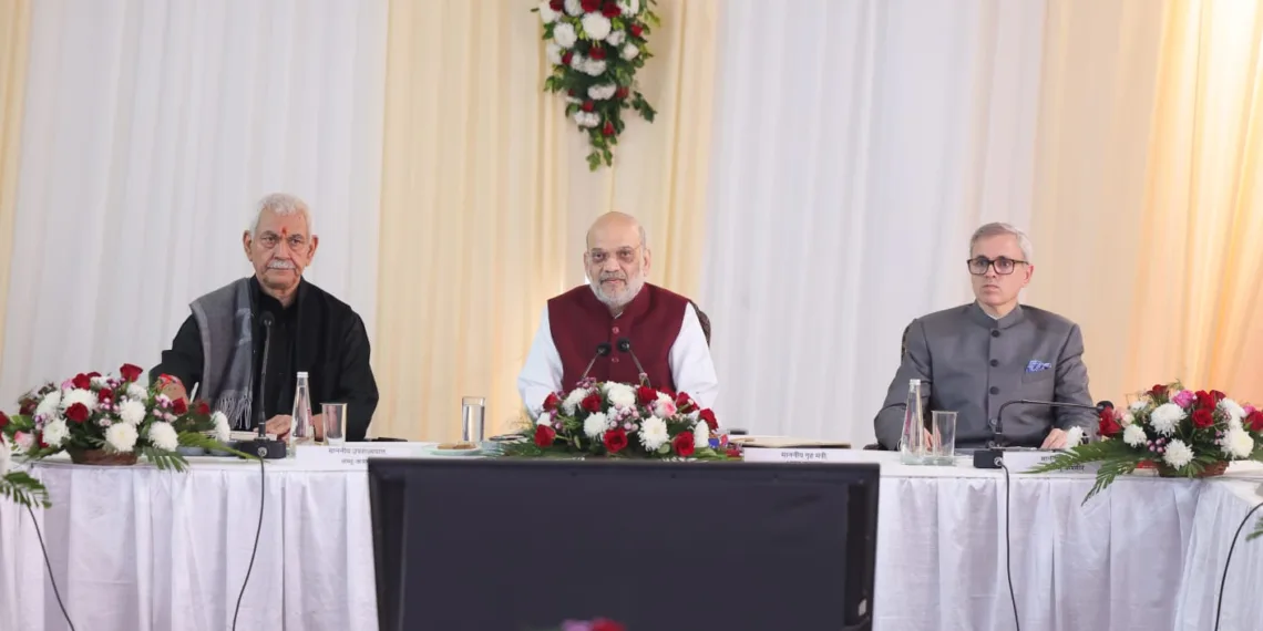 Amit Shah Conducts Comprehensive Review of J&K Development Projects