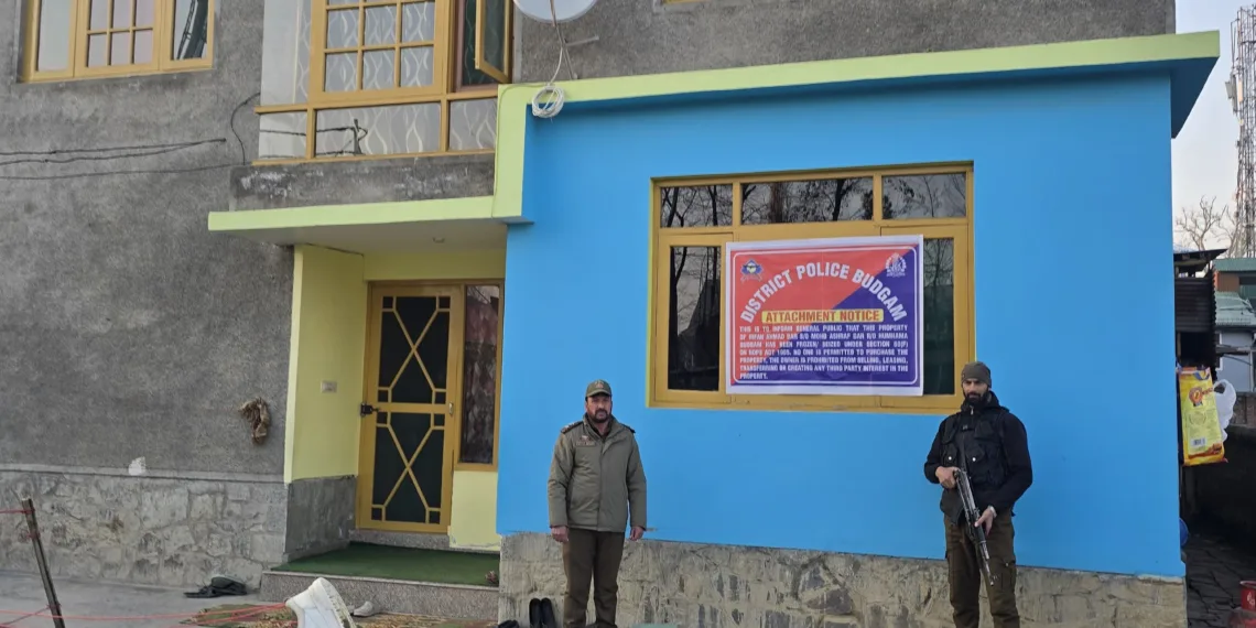Budgam Police Tighten Noose on Drug Trade, Attach ₹50 Lakh Property Under NDPS Act
