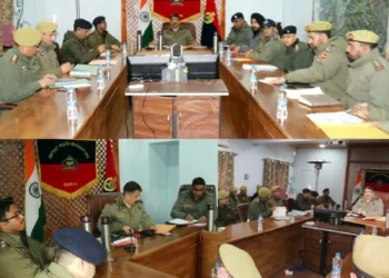 SSP Shopian Holds General Crime, Security Review Meet