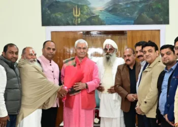 LG Manoj Sinha Assures Full Support to Bhandara Organisations Ahead of Shri Amarnath Ji Yatra-2026