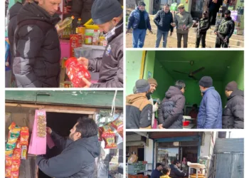 District wide market inspections conducted in Shopian ahead of Ramzan ul Mubarak