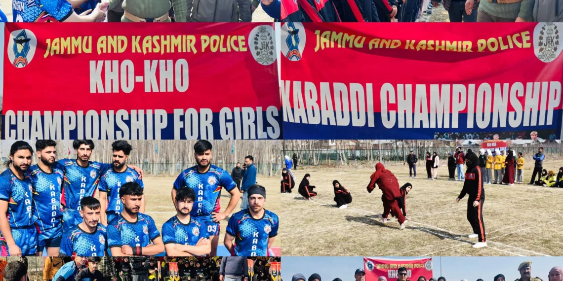 Sopore Police Inaugurate Kho-Kho & Kabaddi Championship Under Civic Action Programme