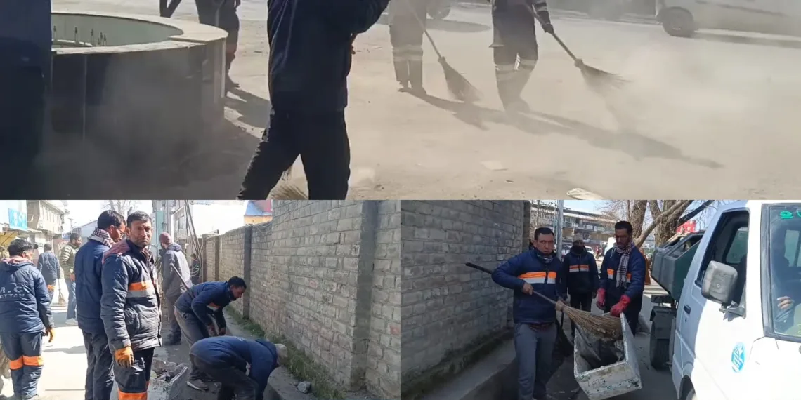 MC Pattan Conducts Mega Cleanliness Drive in Main Market