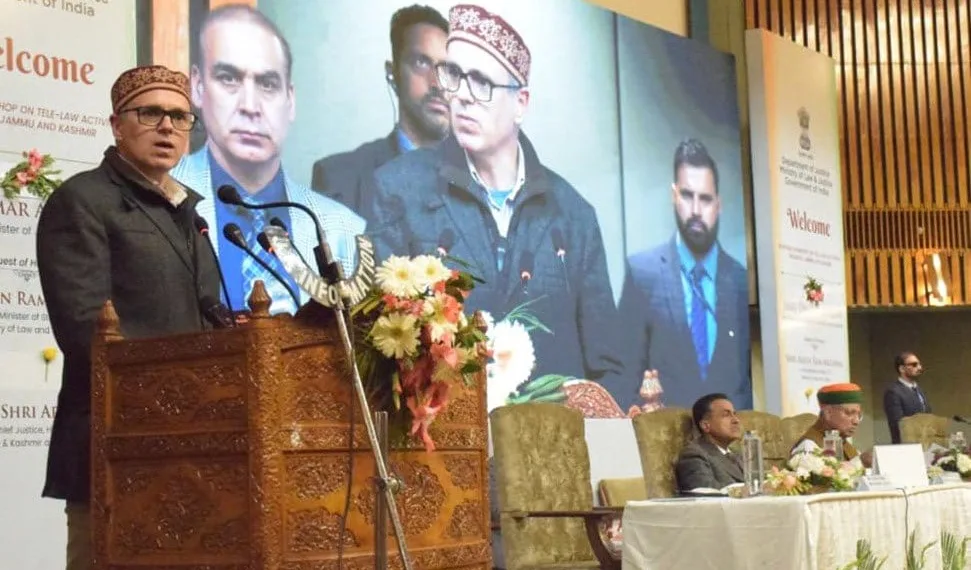 Justice at Doorsteps: CM Omar Abdullah Pushes for Expansion of Tele-Law to Cut Court Backlog