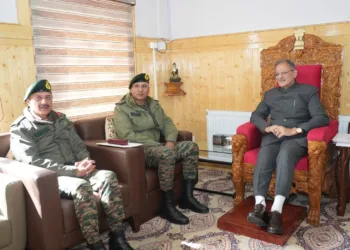 Army’s Northern Commander Met LG Ladakh
