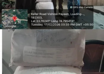 War Against Drugs continues; J&K Police In Shopian Recovered Charas & Cannavis in Keller Shopian, Accused Arrested