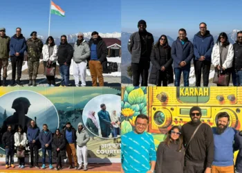 Confederation of Indian Industry – Young Indians Delegation Visits Tangdhar, Boosts Tourism and Entrepreneurship Prospects in Karnah. 