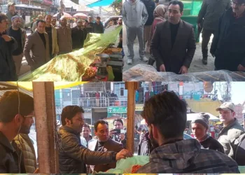 Special Market Checking Drive Conducted in Handwara Town ₹6,800 Fine Imposed