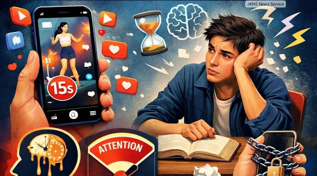 Excessive Short-Video Use Linked to Decline in Attention, Self-Control: EEG Study