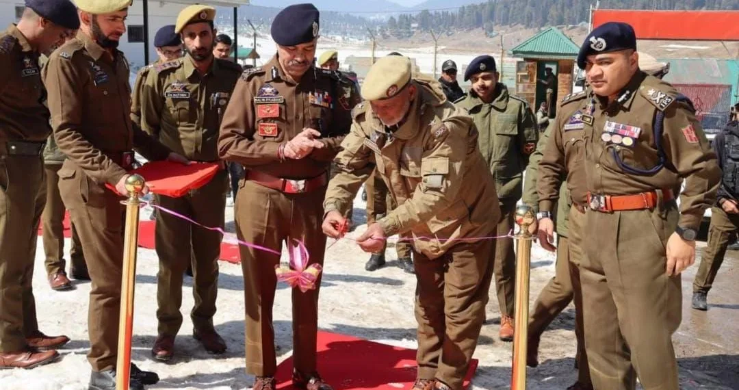 J&K Police Strengthens Gulmarg Station with Modern Facilities, DGP Inaugurates New Buildings