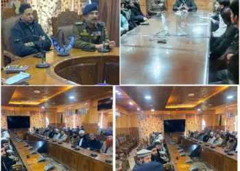 DC, SSP Shopian Convene Meet to Review Law & Order Situation