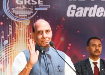 Rajnath Singh Calls on GRSE to Build Advanced Platforms for ‘Viksit Bharat@2047’