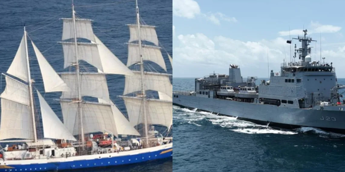 INS Tarangini Diverted Mid-Passage to Join Search for Stricken Iranian Warship IRIS Dena