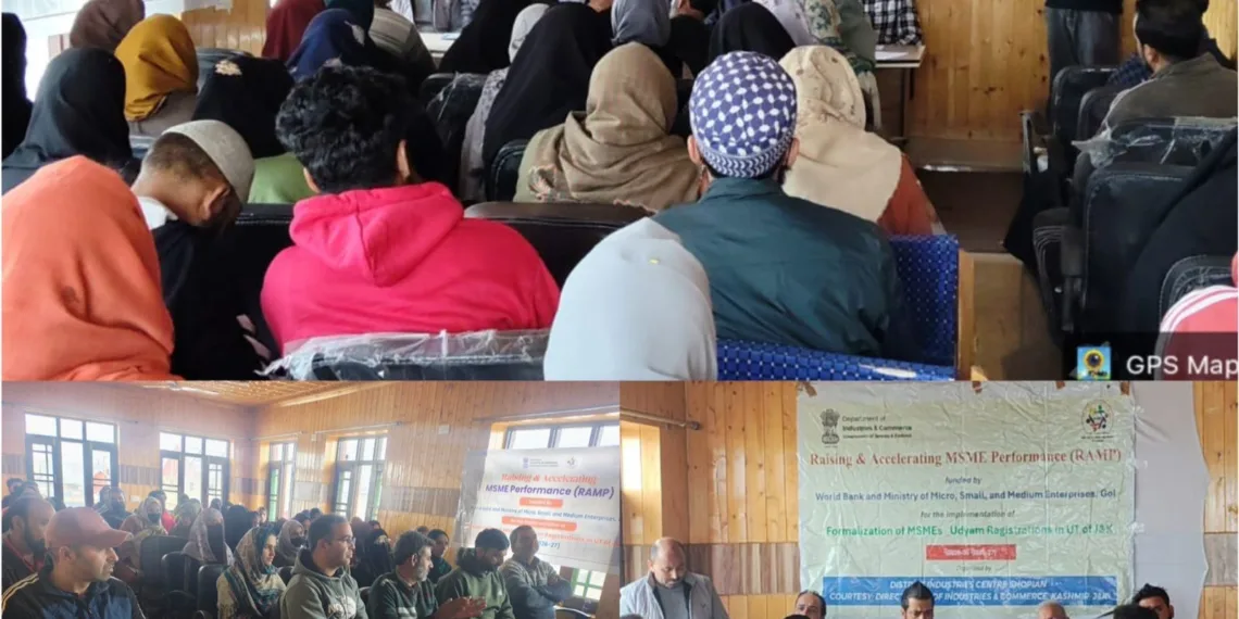 DIC Shopian Conducts Awareness Programme under RAMP at Gagren  SHOPIAN