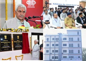 LG Manoj Sinha Inaugurates ACB Headquarters, Calls for Zero Tolerance Against Corruption in J&K