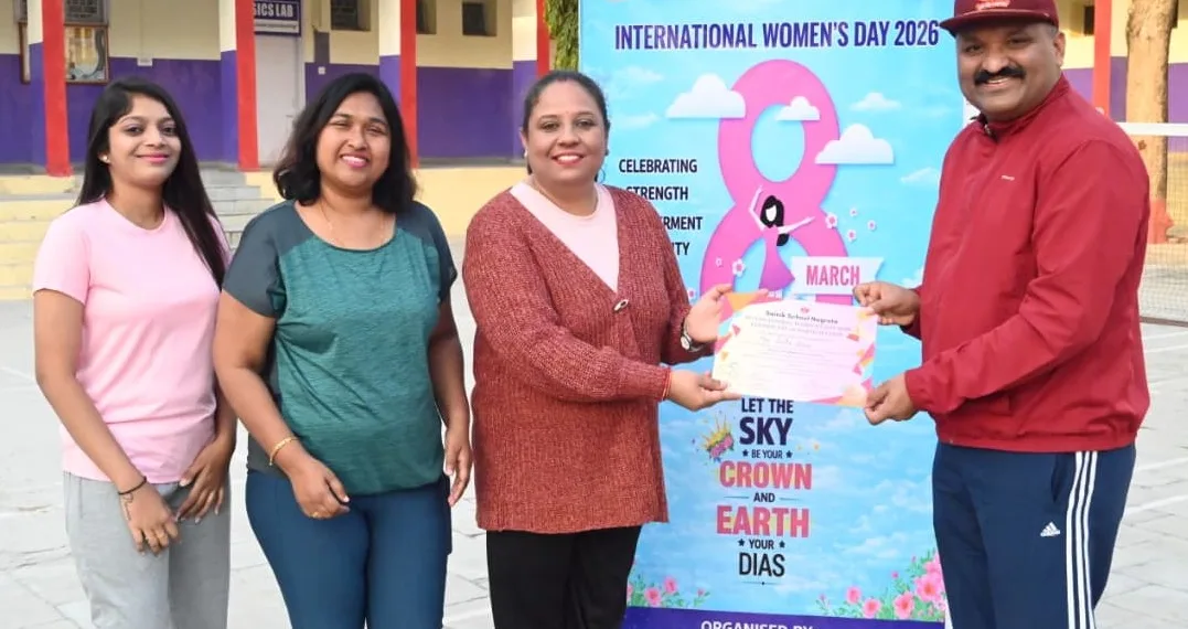 Sainik School Nagrota Marks International Women’s Day with Series of Events