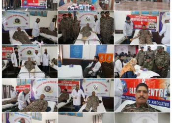 CRPF 92-Bn Celebrates 87th Raising Day with Blood Donation Camp in Wadoora Sopore