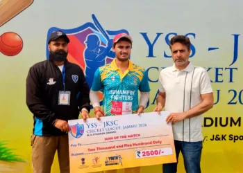 YSS-JKSC Cricket Premier League: Udhampur Fighters beat Poonch Giants by 26 runs