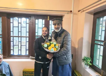 Young Achiever from Magalpora Shopian Cracks KAS, Honoured by MLA Shabir Ahmad Kullay
