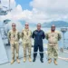 INS Trikand Concludes Seychelles Visit, Anchors Maiden Tri-Services Exercise Lamitiye 2026