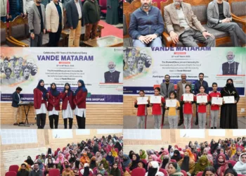 District administration Shopian commemorates 150 Years of ‘Vande Mataram’