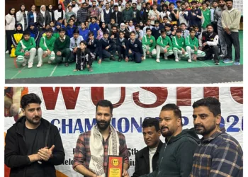 Over 160 Players Participate as Srinagar District Wushu Championship Concludes with Enthusiasm