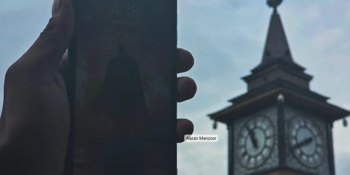 Lal Chowk’s Famous Clock Tower Stops Ticking, Locals Express Concern