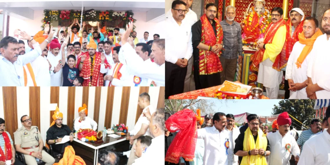 Satish Sharma Attends Annual Mela at Chib Dev Sthan, Emphasizes Preservation of Cultural Heritage and Traditional Values