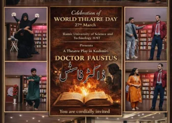 Kashmiri Adaptation of “Doctor Faustus” Enthralls Audience at IUST on World Theatre Day