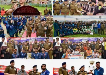 Sopore Police Conclude Sports Activities under Civic Action Programme 2025–26; DIG NKR Graces Event