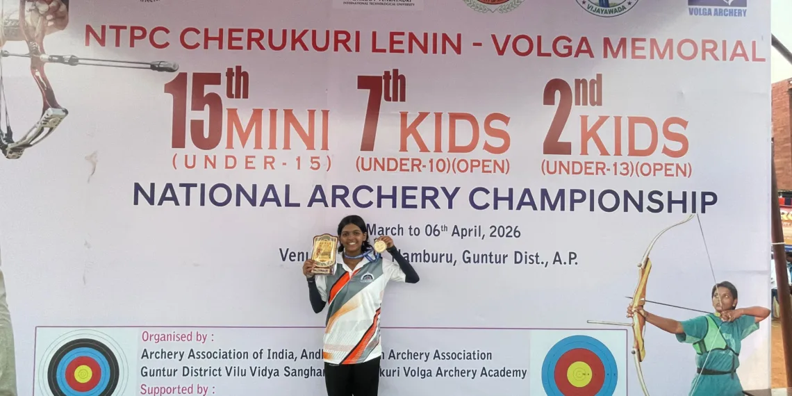 Indian Army Nurtures Young Archers to National Glory at Guntur