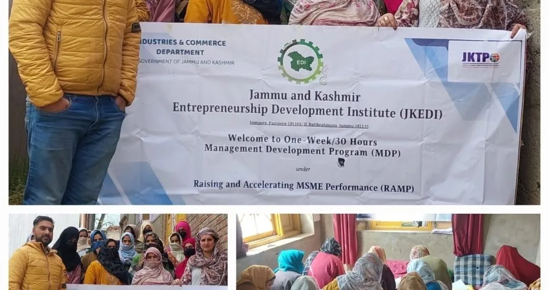 JKEDI Shopian concludes MDP–IX under RAMP Scheme at Zainapora*