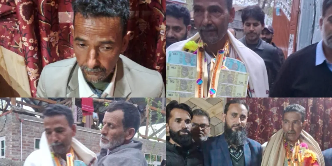 Lolab School Bids Emotional Farewell to Headmaster Mohd Shafi Pir After 32 Years of Service