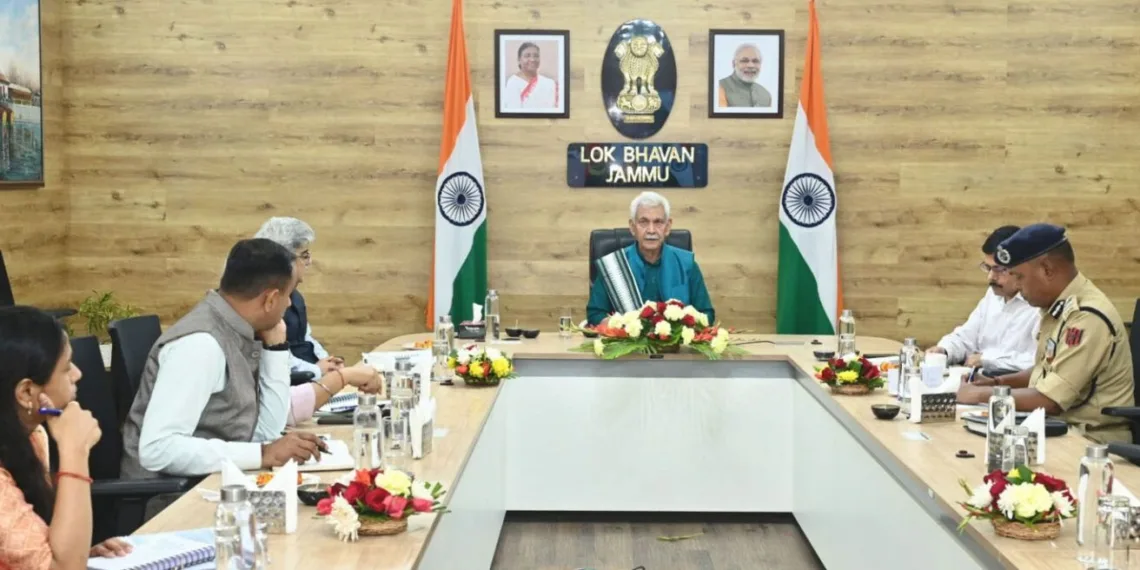 LG Sinha Orders ‘Zero Tolerance’ War on Drugs, Directs Crackdown on Trafficking Networks Across J&K