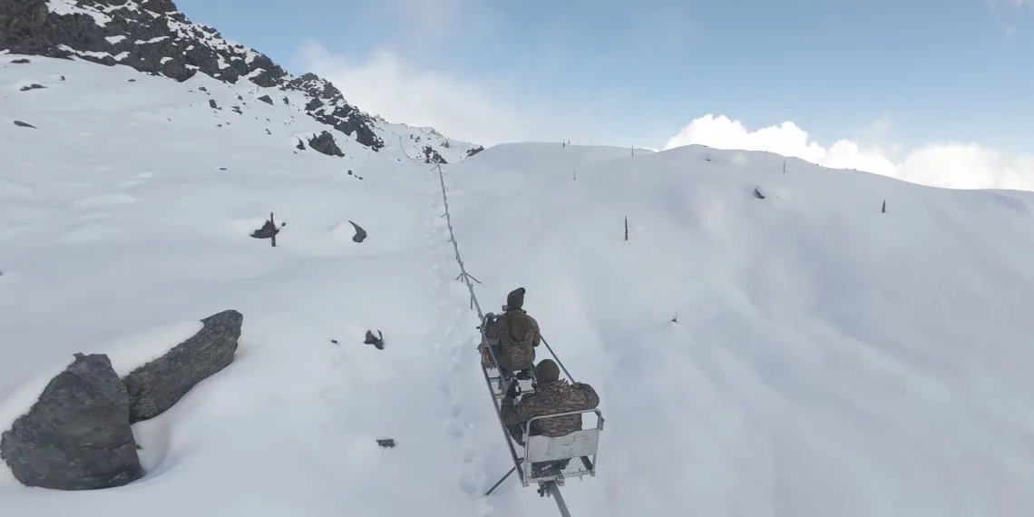 Indigenous High-Altitude Monorail System Boosts Frontline Logistics, Earns Record Recognition